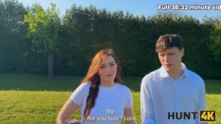Voluptuous Czech Babe Cheats on Grass With Stranger