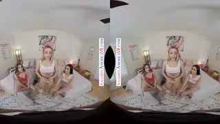 European Coeds Turn Dorm Room into Lesbian Orgy