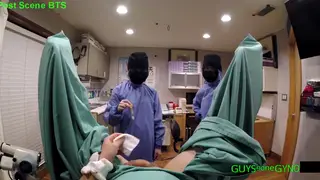 Doctor Gets a Clinical Handjob in Latex Gloves