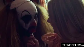 Clown Costume Roleplay Ends With Deep Creampie