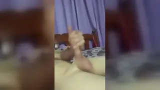Latino Teen Reveals Cock in Brief Amateur Clip