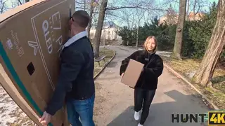European Girlfriend Sucks Stranger While Boyfriend Watches