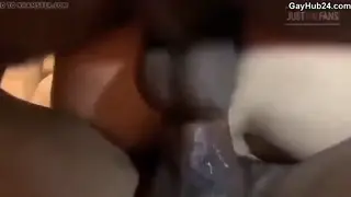 Three Muscular Men Share a Raw Interracial Threesome