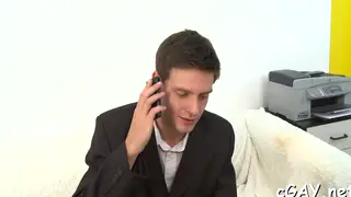 Black Stud Delivers Deepthroat Blowjob and Facial