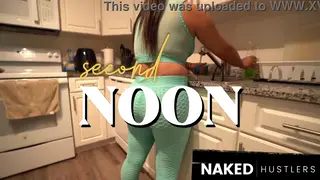Curvy Latina Girlfriend Deepthroats BBC in Bathroom