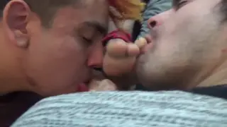Twink Trio Explores Feet and Group Play
