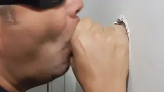 Stranger Services Cock Through Glory Hole