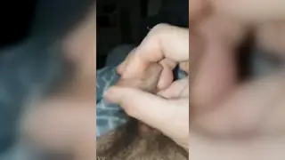 Slender Guy Reaches a Sticky Climax on Camera