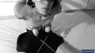 Petite Wife Endures Bondage Training With Older Man