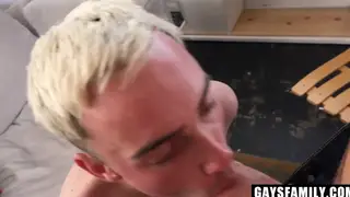 Stepbrother Claims His Stepbrother's Mouth in POV