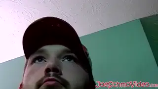 Mature Interracial Bareback Ends With Cum on Lips and in Mouth