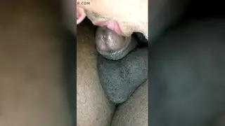 Ebony Stud Receives Outdoor Blowjob from Partner