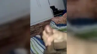 Latino Strokes a Thick BBC in a Slow Handjob