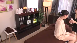 Teen and MILF Lesbians Share Strap-On Anal Massage