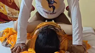 Indian Wife Cheats with Stepbrother in First Anal