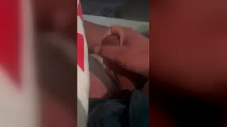 Hairy Bear Takes a Helping Hand from a Latino Buddy