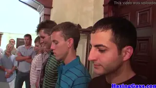 College Freshmen Share Oral Skills in Dorm Room