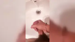 Solo Guy Works His Own Cock to the Edge