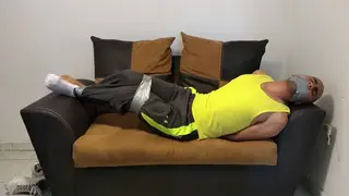 Bound With Tape and Left Helpless on Camera