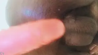 Indian Guy Rides Dildo in Solo Anal Play