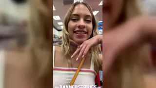 Blonde Cutie Takes a Stranger Deep in a Public Alley