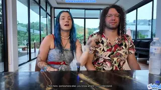 Hairy Asian Babe Rides POV in Intimate Homemade Clip