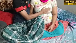 Asian Indian Couple Swaps Partners Outdoors in Stockings