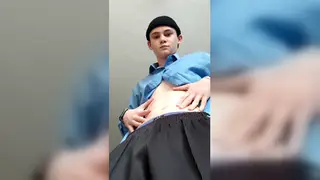 European Twink Shows Off Muscular Frame in Solo Session