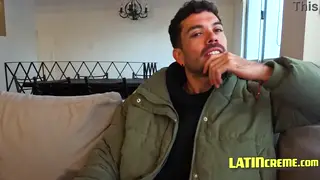 Latino Twink Takes First Bareback Creampie from Stranger