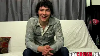 Teen Twink Fingers Ass and Strokes to Cumshot