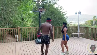 Curvy Brunette MILF Deepthroats BBC Before Wild Ride