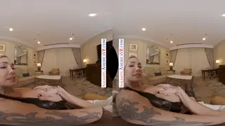 Petite Blonde MILF Delivers POV Blowjob in VR