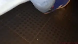 Redhead Latina Wife Takes Two Cocks and a Creampie at Gloryhole