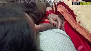 Busty Indian Wife Gives Blowjob During Cricket Match