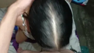Voluptuous Latina Stepmom Invites Her Stepson for a Blowjob