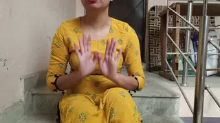 Curvy Asian Maid Takes Anal and Pisses Outdoors