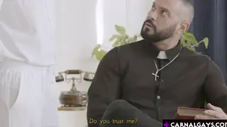 Hairy European Bear Takes a Muscular Partner Bareback