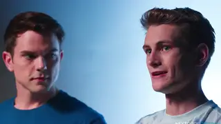 Muscular Men Explore Deep Connection Together