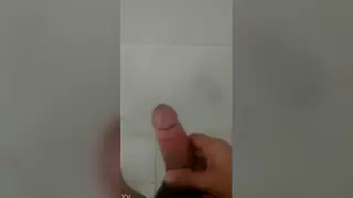 Solo Guy Jerks Big Dick to Cumshot Finish