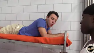 Twink Opens Up for Thick Black Cock in Interracial Session