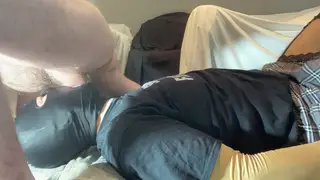 Straight Alpha Face-Fucks Cocksucker to Swallow Finish