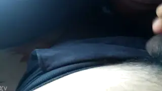 Hairy Indian Hunk Strokes Thick Cock in Solo Session