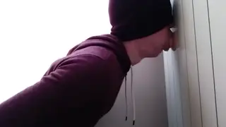 Slender Twink Deep-Throats a Massive Toy on Camera