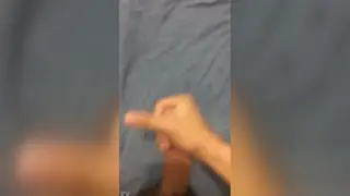 Hairy Amateur Jerks His Big Dick to a Heavy Release