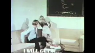 Blonde MILF Serves the Master with Mouth and Hand in Vintage Style