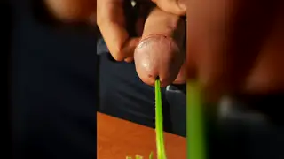 Bound Mature Sub Takes Extreme Urethral Play