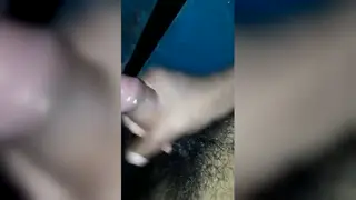 Indian Hunk Strokes His Hairy Cock to Climax