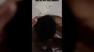 Latino Newcomer Tries Interracial Oral in New Home