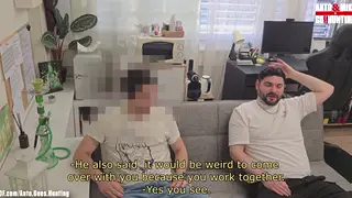 Hairy European Teen Sucks Handyman Before Taking Him Inside