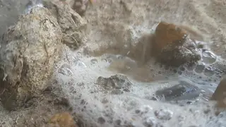 Beach Voyeur Catches Guy Pissing in Sand Close-Up